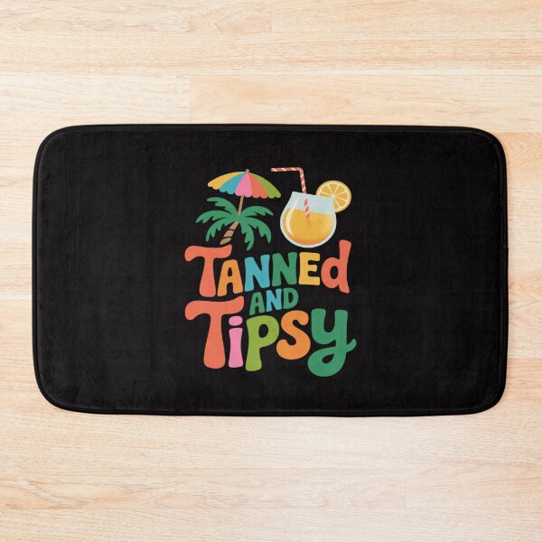 Item preview, Tanned And Tipsy Beach Vibes Fun Summer Cocktails designed and sold by HermanTricia.