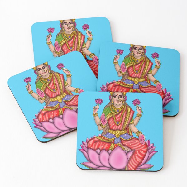 Item preview, Goddess Lakshmi Design – Divine Goddess of Wealth Art designed and sold by Harshit_Digital_Arts.