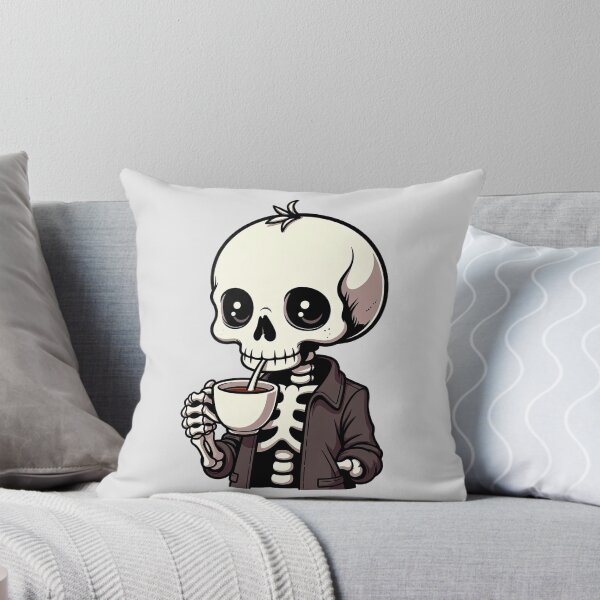 Item preview, Cute Skeleton Coffee Break designed and sold by OjingO.