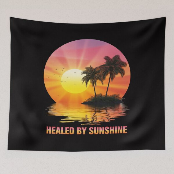Item preview, Summer Graphic Healed By Sunshine designed and sold by HermanTricia.