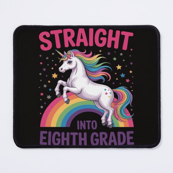 Item preview, Straight Into Eighth Grade Back To School First Day Teacher designed and sold by DarioRosales.
