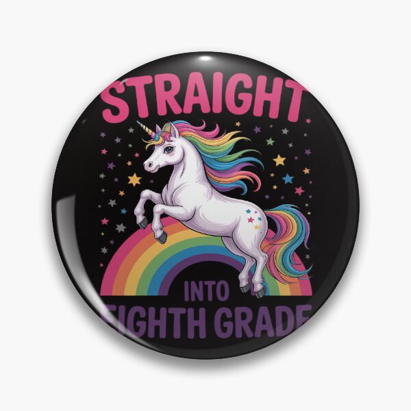 Item preview, Straight Into Eighth Grade Back To School First Day Teacher designed and sold by DarioRosales.