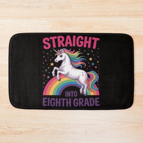 Item preview, Straight Into Eighth Grade Back To School First Day Teacher designed and sold by DarioRosales.