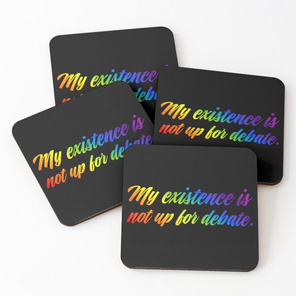 Item preview, My Existence Is Not Up For Debate - Rainbow designed and sold by sillyjess.