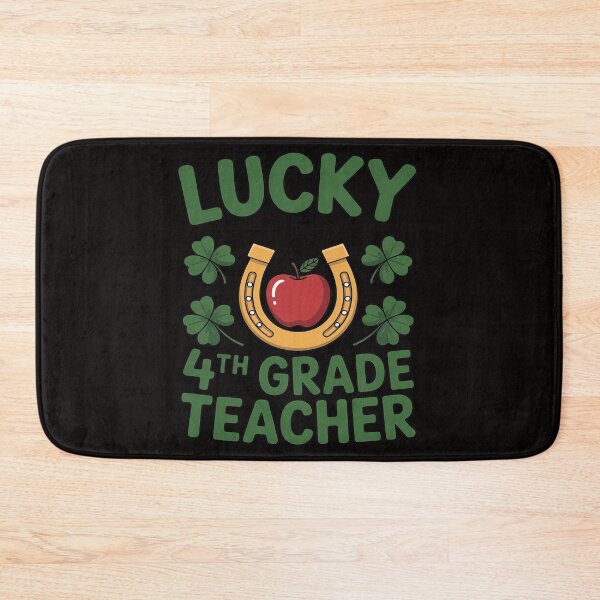 Item preview, St Patrick Day Teacher - Lucky To Be 4th Grade Teacher designed and sold by DarioRosales.