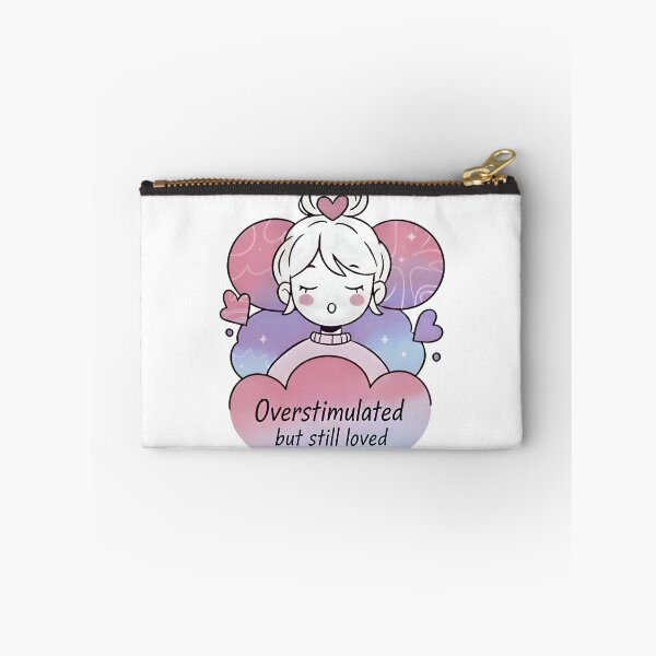 Item preview, Overstimulated but Still Loved – Soft Valentine Comfort Art designed and sold by MukuMint.