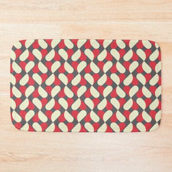 Item preview, XO Hearts: Red/Cream designed and sold by Motel Sunset.
