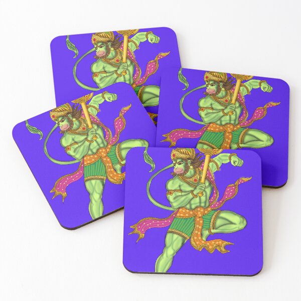 Item preview, Flying Lord Hanuman – Powerful Hindu God Design designed and sold by Harshit_Digital_Arts.