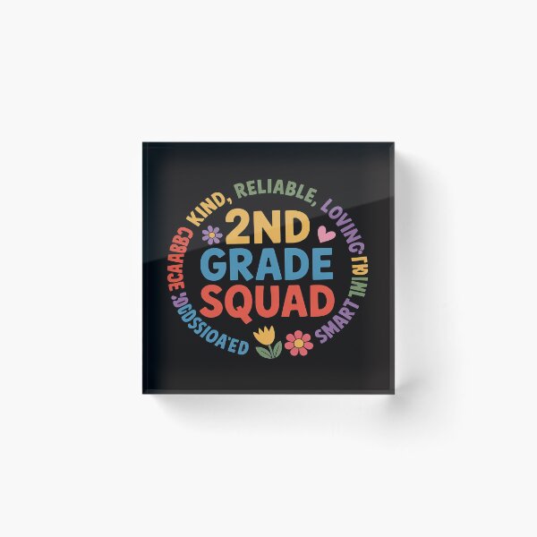 Item preview, Second Grade Teacher 2nd Grade Squad 1st Day Of School designed and sold by DarioRosales.