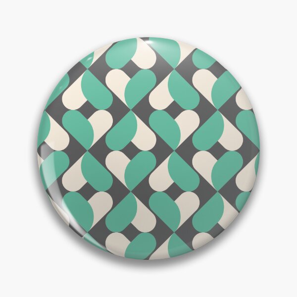 Item preview, XO Hearts: Aqua/Cream designed and sold by Motel Sunset.