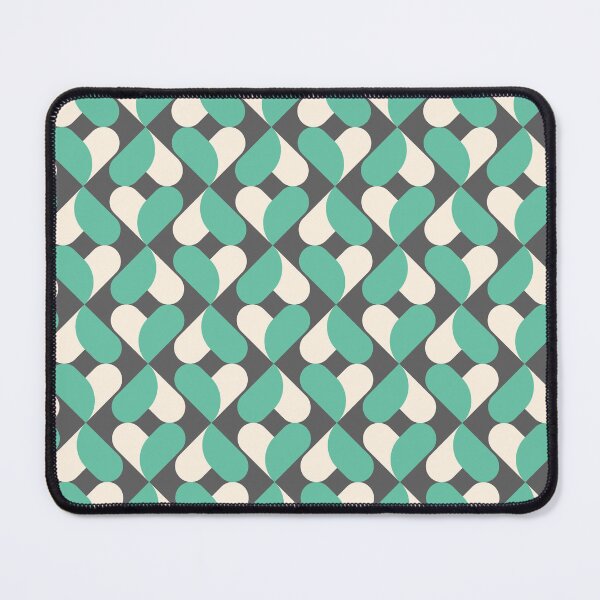 Item preview, XO Hearts: Aqua/Cream designed and sold by Motel Sunset.