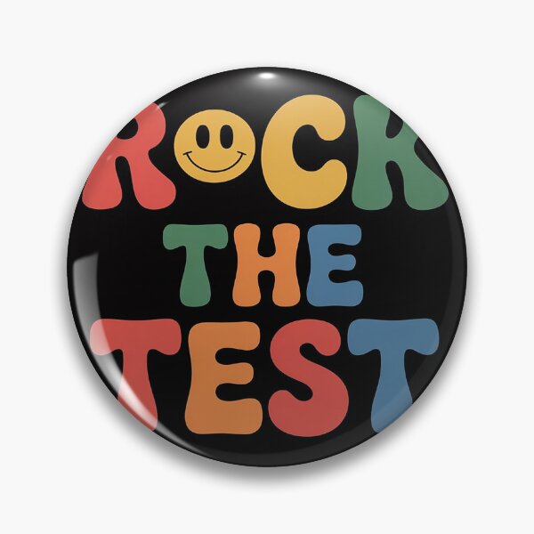 Item preview, Rock The Test Testing Day Motivational Teacher Student designed and sold by HermanTricia.