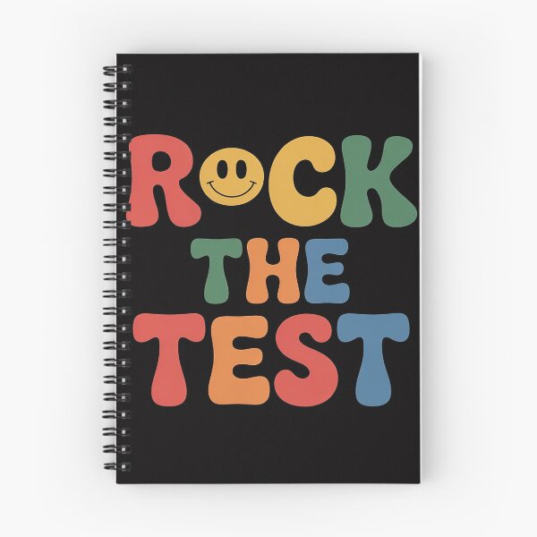 Item preview, Rock The Test Testing Day Motivational Teacher Student designed and sold by HermanTricia.