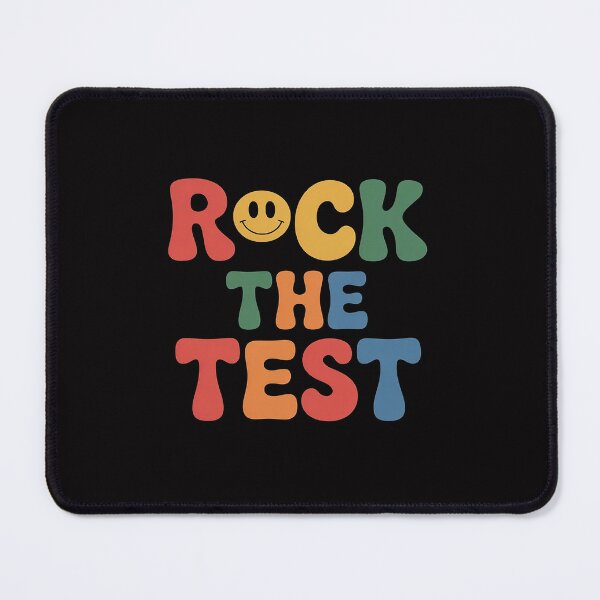 Item preview, Rock The Test Testing Day Motivational Teacher Student designed and sold by HermanTricia.