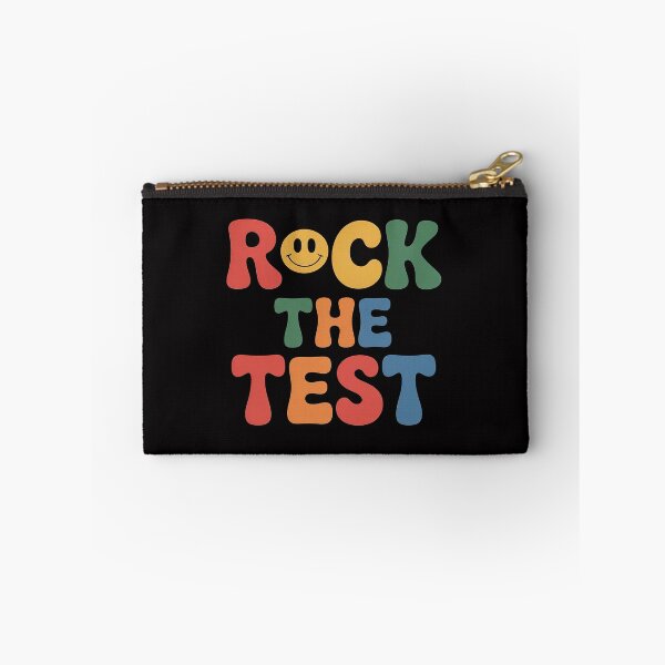 Item preview, Rock The Test Testing Day Motivational Teacher Student designed and sold by HermanTricia.
