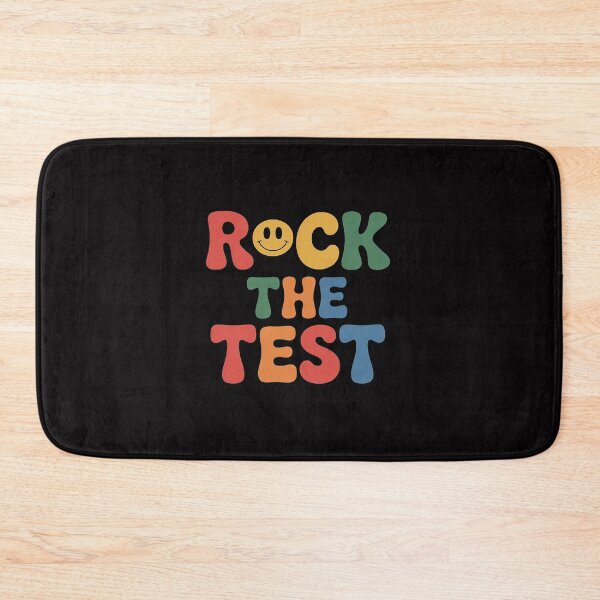 Item preview, Rock The Test Testing Day Motivational Teacher Student designed and sold by HermanTricia.