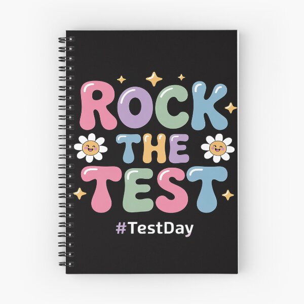 Item preview, Rock The Test Testing Day Motivational Teacher Student 2 designed and sold by HermanTricia.