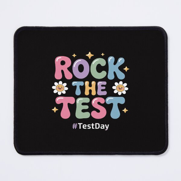Item preview, Rock The Test Testing Day Motivational Teacher Student 2 designed and sold by HermanTricia.