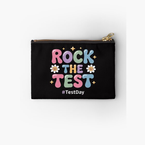 Item preview, Rock The Test Testing Day Motivational Teacher Student 2 designed and sold by HermanTricia.
