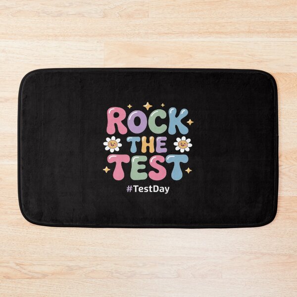 Item preview, Rock The Test Testing Day Motivational Teacher Student 2 designed and sold by HermanTricia.