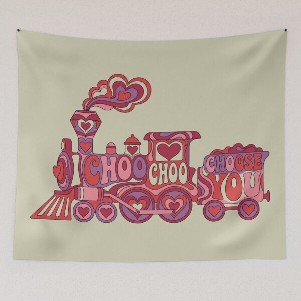 Item preview, CHOO CHOO, LOVE TRAIN! designed and sold by SharingLove.