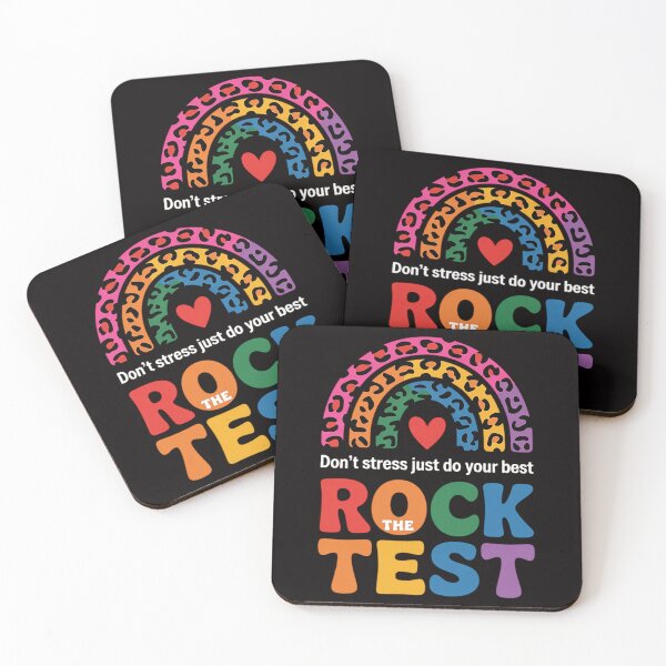 Item preview, Rock The Test Test Day Teacher Testing Day Rainbow Leopard designed and sold by DarioRosales.