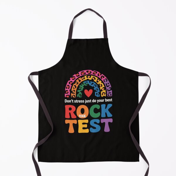 Item preview, Rock The Test Test Day Teacher Testing Day Rainbow Leopard designed and sold by DarioRosales.