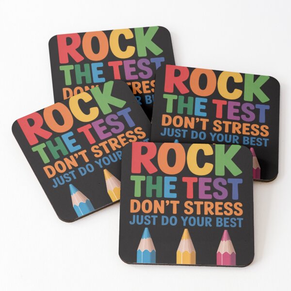 Item preview, Rock The Test Don't Stress Just Do Your Best Teacher Testing designed and sold by DarioRosales.