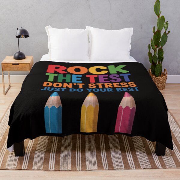 Item preview, Rock The Test Don't Stress Just Do Your Best Teacher Testing designed and sold by DarioRosales.