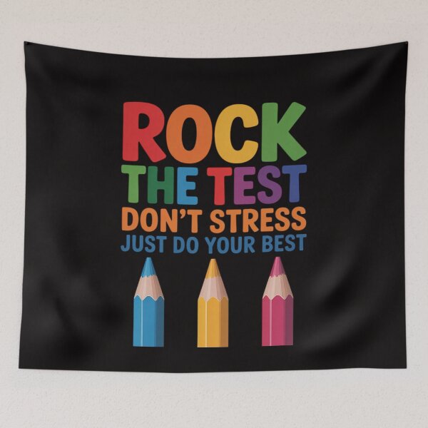 Item preview, Rock The Test Don't Stress Just Do Your Best Teacher Testing designed and sold by DarioRosales.