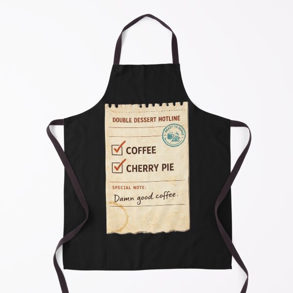 Item preview, Double Dessert Hotline — Coffee + Cherry Pie Order Ticket designed and sold by peaknerd.