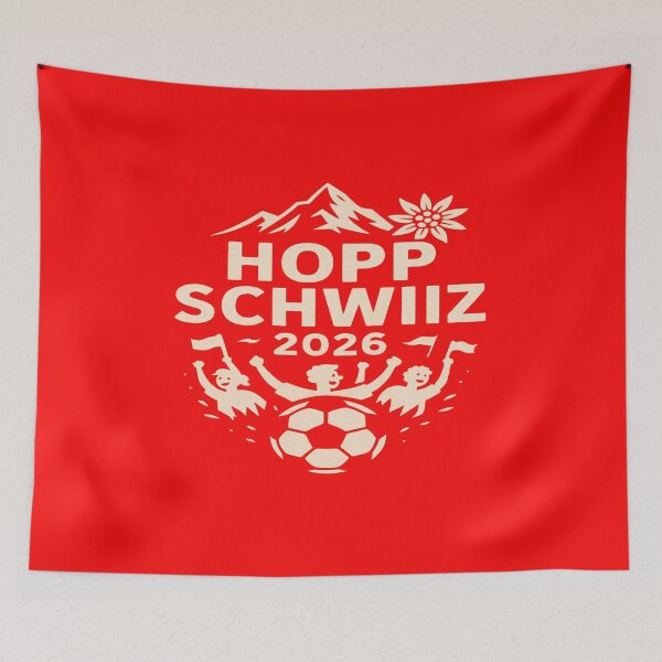 Item preview, Hopp Schwiiz 2026 – Alps fan art designed and sold by Nationnova.