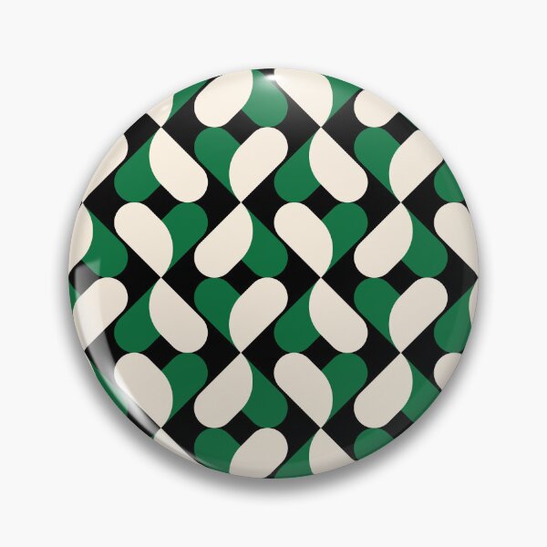 Item preview, XO Hearts: Green/Cream designed and sold by Motel Sunset.