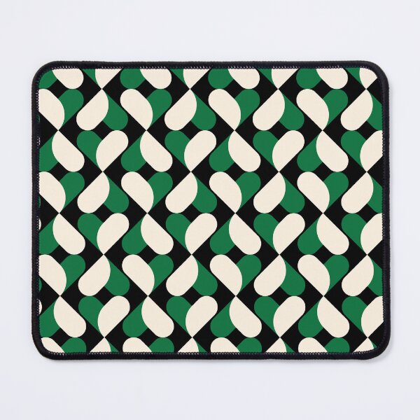 Item preview, XO Hearts: Green/Cream designed and sold by Motel Sunset.
