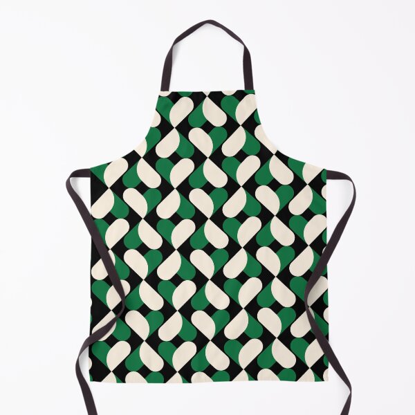 Item preview, XO Hearts: Green/Cream designed and sold by Motel Sunset.