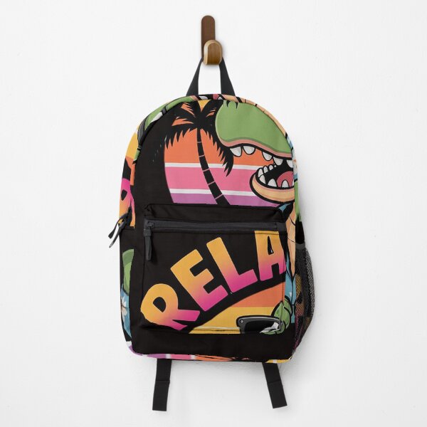 Item preview, Relax Bro Dinosaur Sunset Summer Vibes designed and sold by cherylbartlett.
