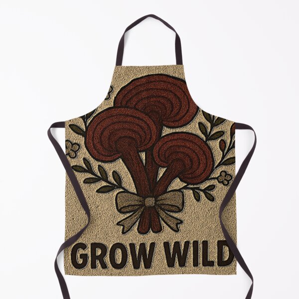 Item preview, Grow Wild – Cottagecore Reishi Mushroom Bouquet designed and sold by LuxuryApparels.