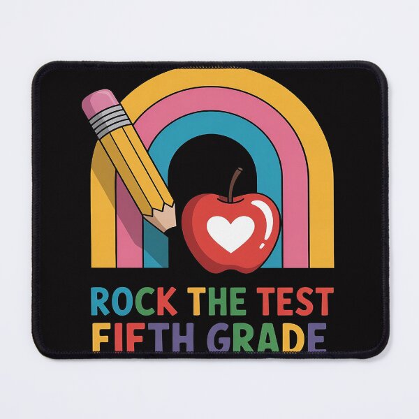 Item preview, Rock The Test 5th Fifth Grade Teacher Student Exam Test Day designed and sold by gerardostokes.