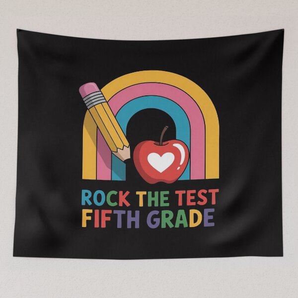 Item preview, Rock The Test 5th Fifth Grade Teacher Student Exam Test Day designed and sold by gerardostokes.