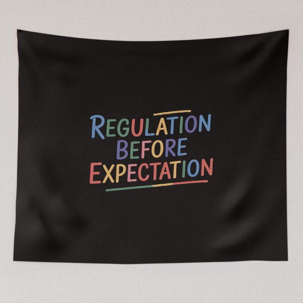 Item preview, Regulation Before Expectation ABA SPED Teacher Therapy designed and sold by cherylbartlett.