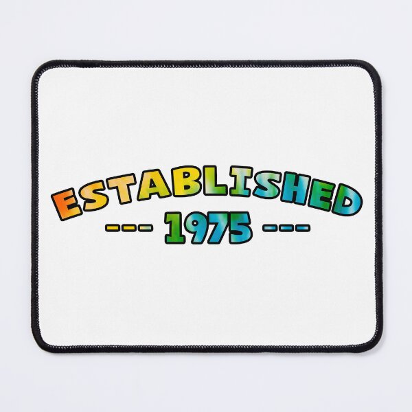 Item preview, Established 1975 designed and sold by Normbot2000.