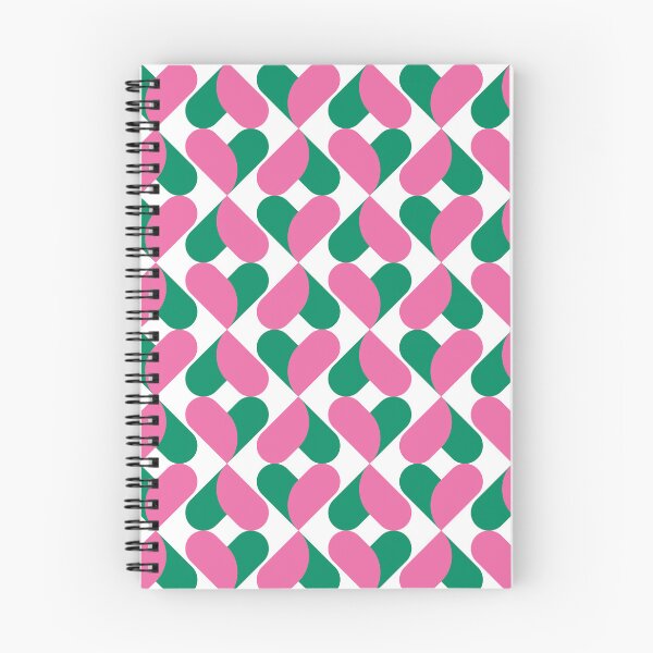 Item preview, XO Hearts: Pink/Green designed and sold by Motel Sunset.