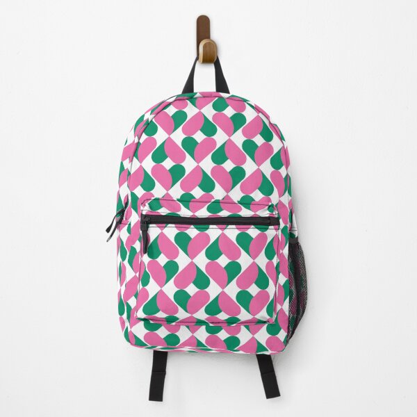 Item preview, XO Hearts: Pink/Green designed and sold by Motel Sunset.