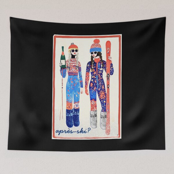 Item preview, Retro Après-Ski Chic | Winter Sports Series designed and sold by SHELOPS.