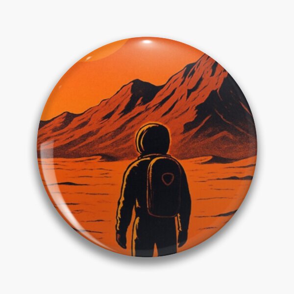 Item preview, Lost Explorer — Cosmic Desert Adventure Illustration designed and sold by NomadUSArt.