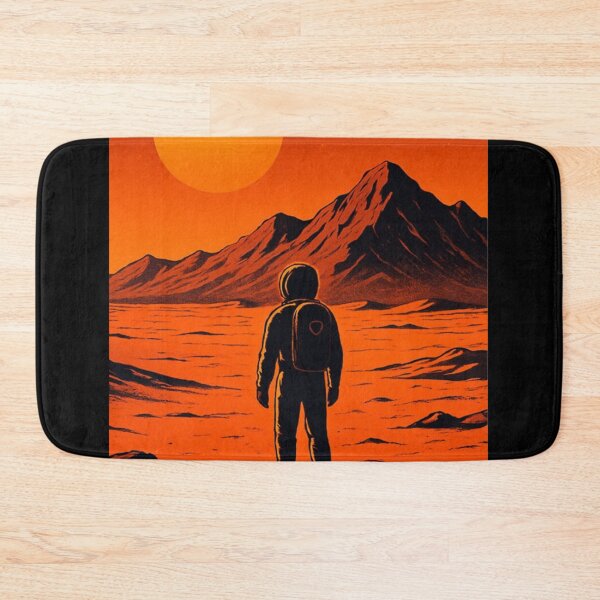 Item preview, Lost Explorer — Cosmic Desert Adventure Illustration designed and sold by NomadUSArt.