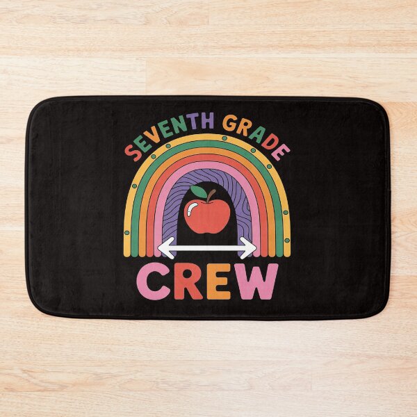 Item preview, Seventh Grade Crew Rainbow Love Back To School Pencil designed and sold by cherylbartlett.