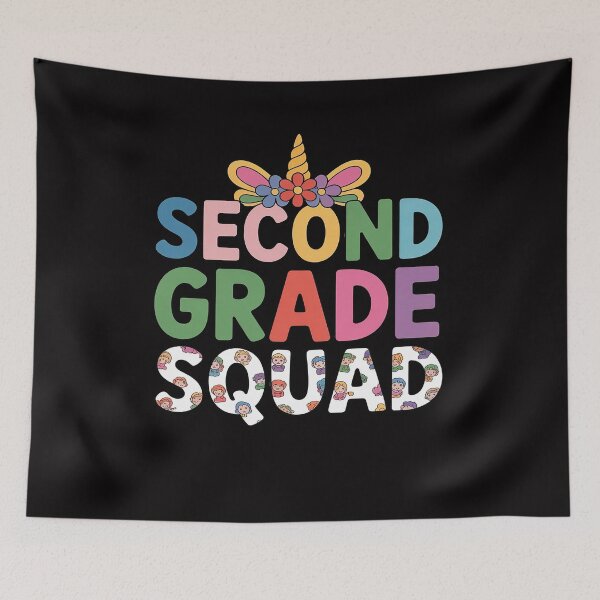 Item preview, Second Grade Squad Teacher 1st Day School Student designed and sold by gerardostokes.