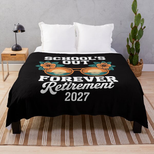 Item preview, School's Out Forever Retirement Class Of 2027 Teacher Summer designed and sold by gerardostokes.