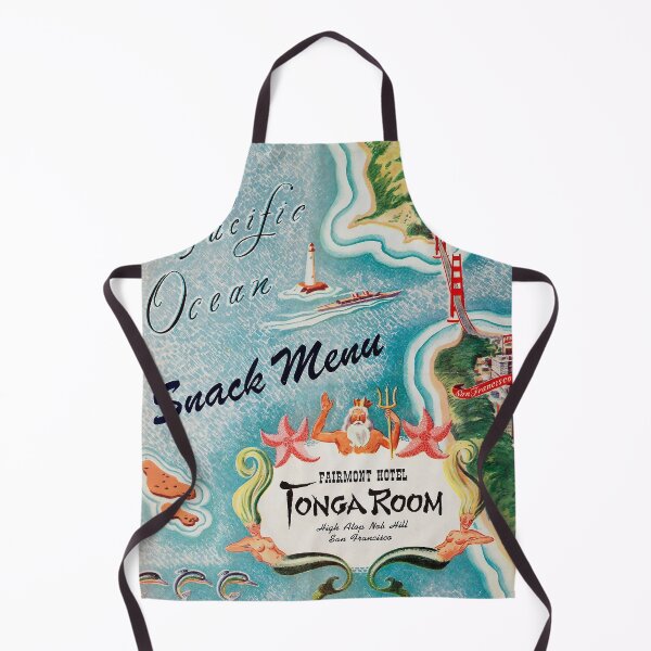 Item preview, Vintage Tonga Room Menu 1950s designed and sold by PIXEL POP DESIGNS - Beyond the Norm!.